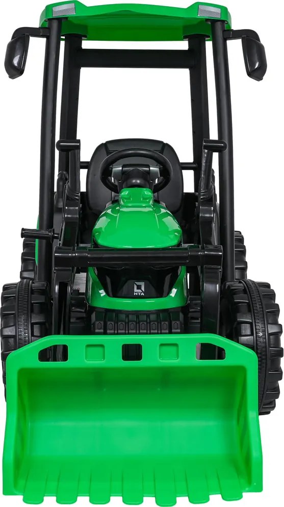 Ramiz MEGA Traktor D68 s prívesom zelený