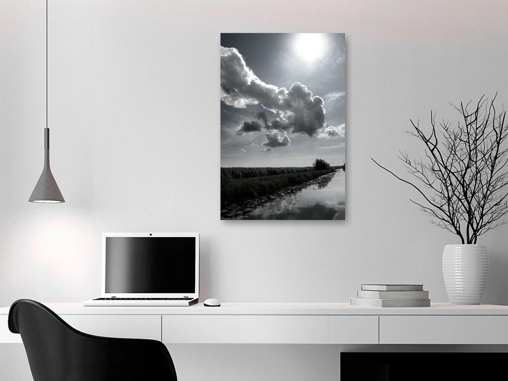 Artgeist Obraz - Hot Clouds (1 Part) Vertical Veľkosť: 80x120, Verzia: Na talianskom plátne