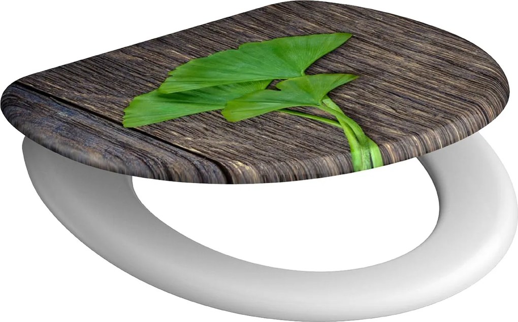Eisl Sanitär WC sedadlo Duroplast Soft Close Ginko and Wood 82154