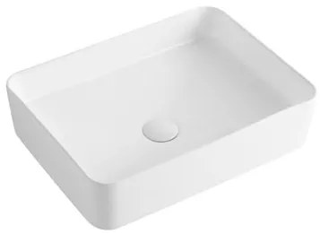 Umývadlo na dosku SAT Project 50x37 cm bez otvoru na batériu SATUMPRO5037