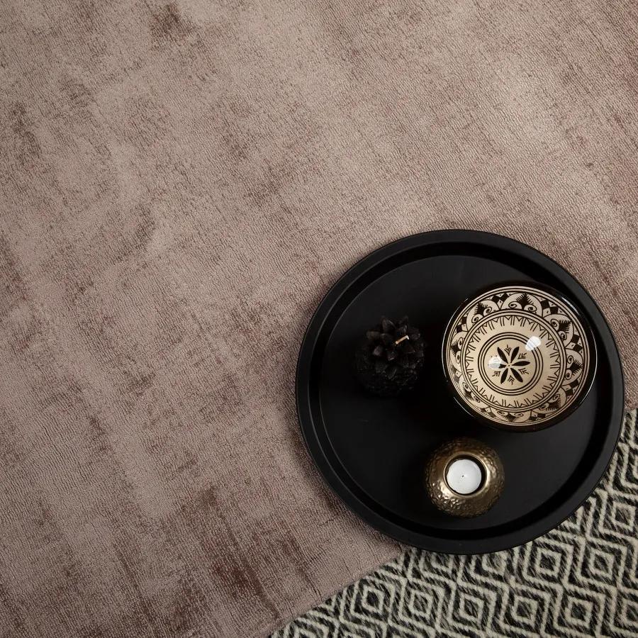 Obsession koberce Ručne tkaný kusový koberec Maori 220 Taupe - 160x230 cm