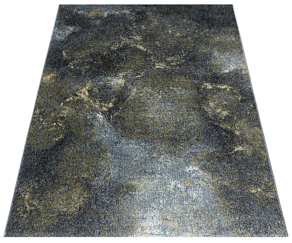Ayyildiz Kusový koberec OTTAWA 4203, Žltá Rozmer koberca: 80 x 250 cm