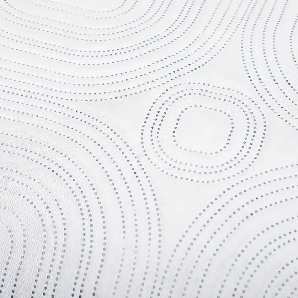 4Home Prehoz na posteľ Doubleface biela/čierna, 220 x 240 cm, 40 x 40 cm