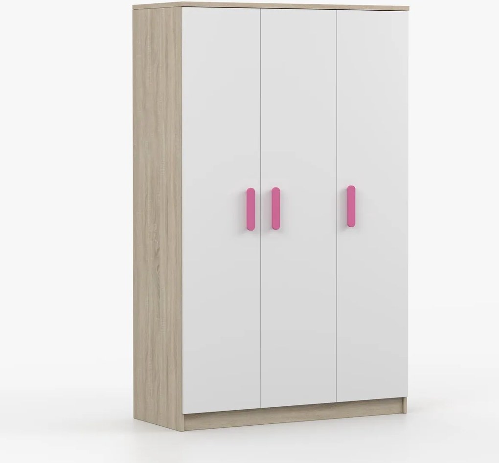 Šatníková skriňa SCOUT 2 - dub sonoma/biela (viac variant)