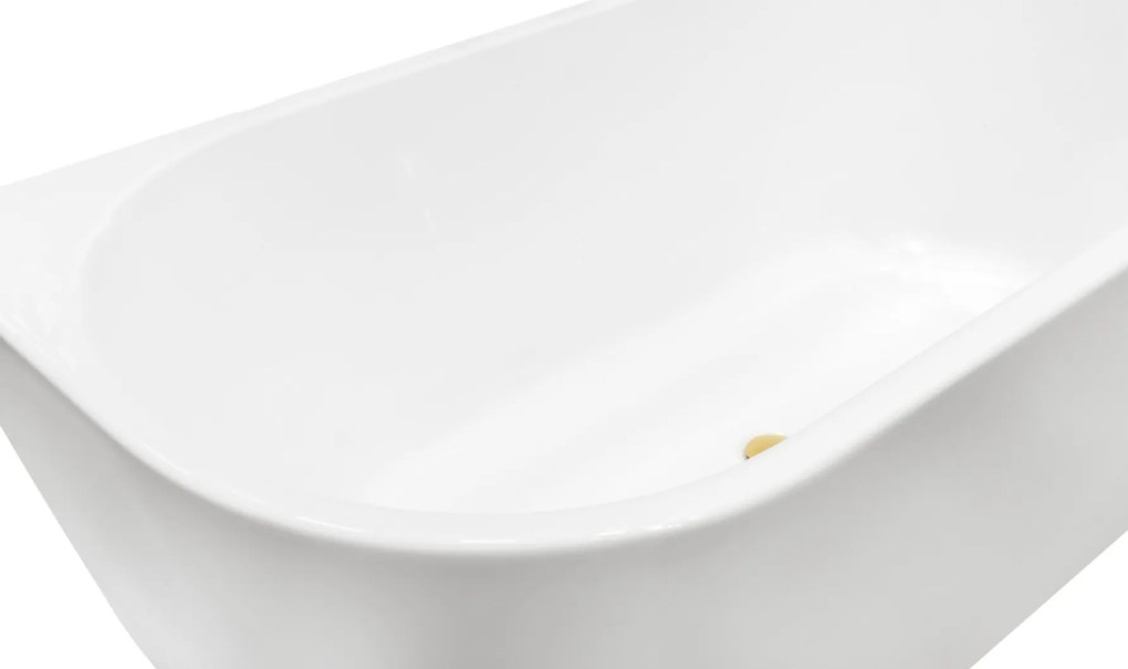 Besco Akrylátová voľne stojaca vaňa Vica NEW CC/BP 150x80 (160x80, 170x80), bez prepadu BESCO-Typ výpuste: Alcaplast Click-Clack s horným čistením, g…