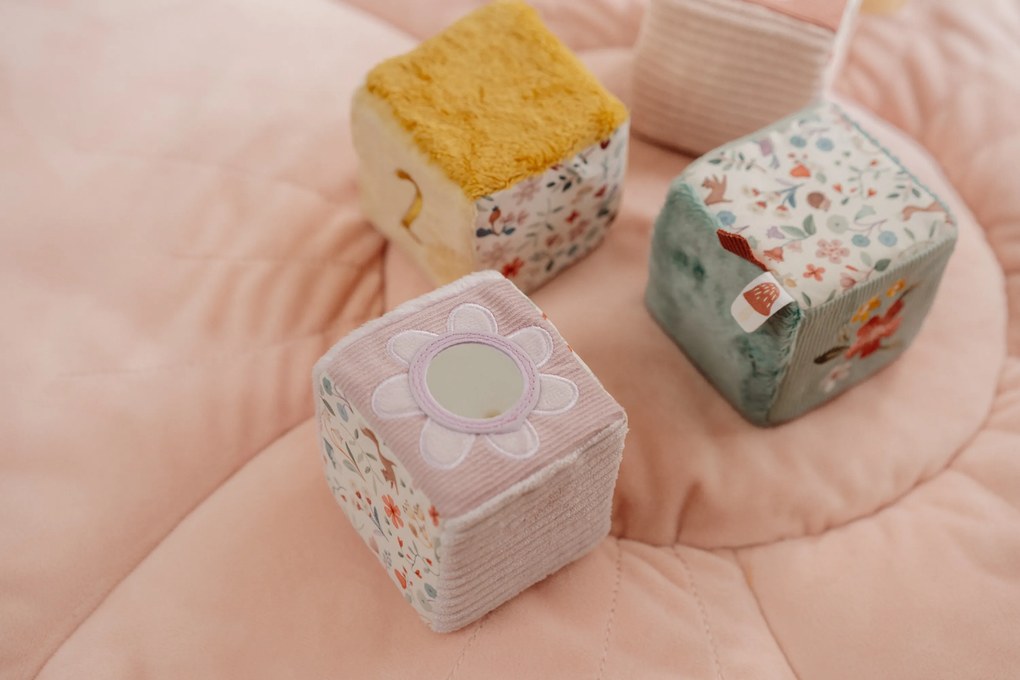 Kocky textilné 4 ks Fairy Garden