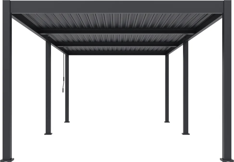 Bioklimatická pergola INTRO DUO 7,2x3,6m, hliník, voľne stojaca