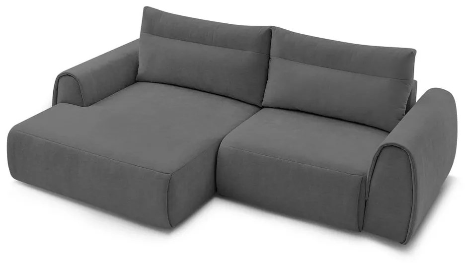 Sivá rohová pohovka Aden – Bobochic Paris