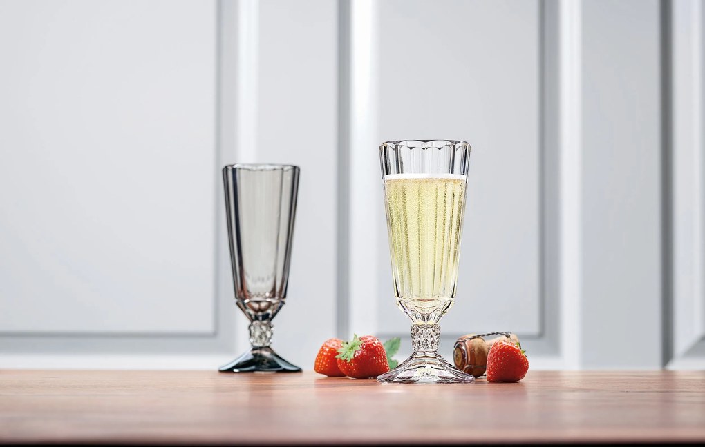 Sklenené poháre pre šampanské Opera 145 ml 4 ks