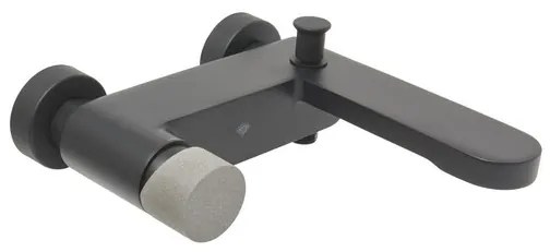 Vaňová batéria SAT Fusion bez sprchového setu 150 mm páka beton SATBSFU222BC