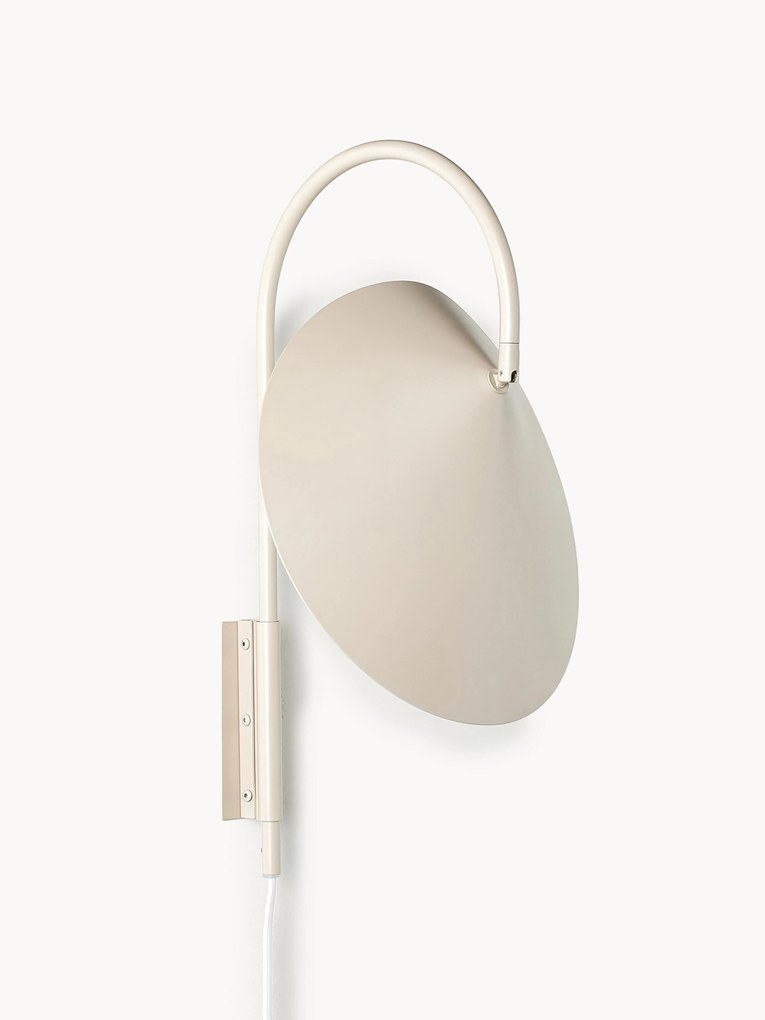 Veľké nastaviteľné nástenné svietidlo so zástrčkou Arum