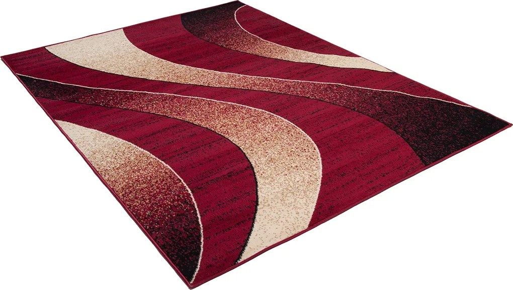 TA Koberec K857A ČERVENÉ LACNÉ PP BLX Rozmer: 220x300 cm
