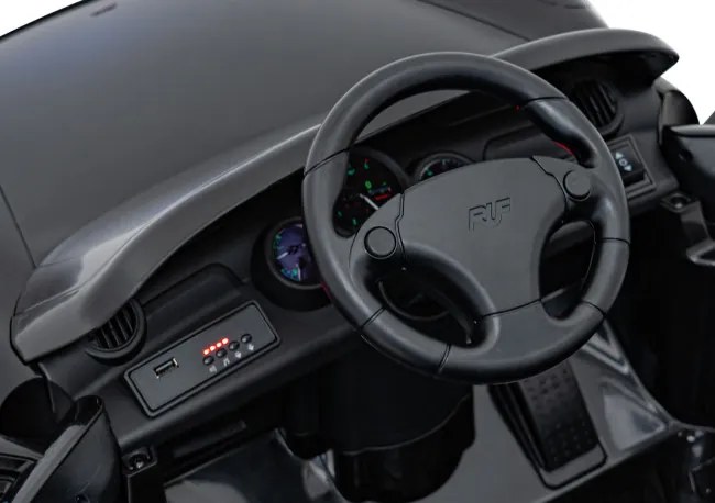 Elektrické autíčko RUF CTR3 čierne