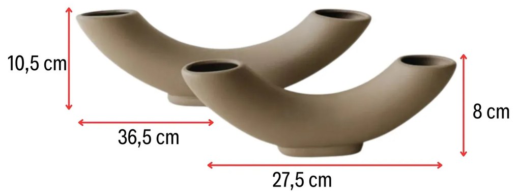 Horn Set - Mink