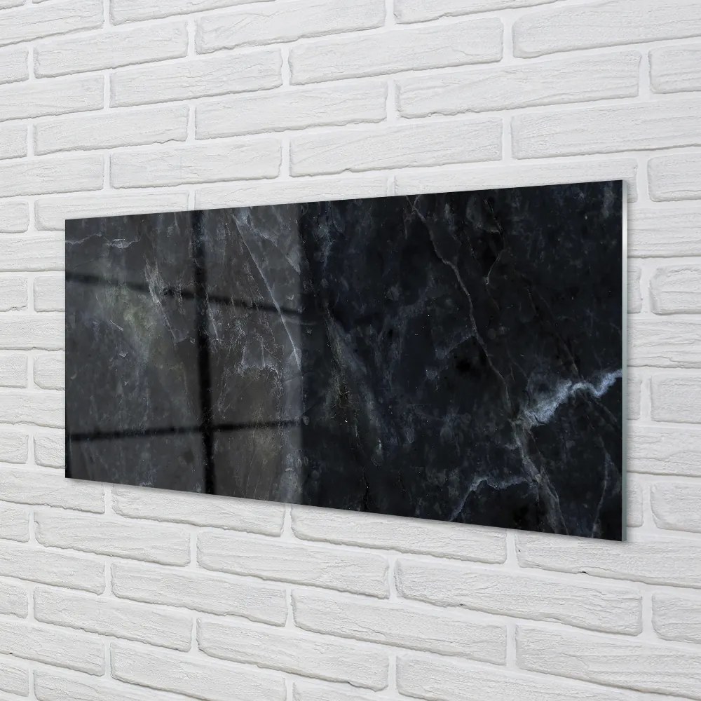 Sklenený obklad do kuchyne Marble kamenný múr 120x60 cm