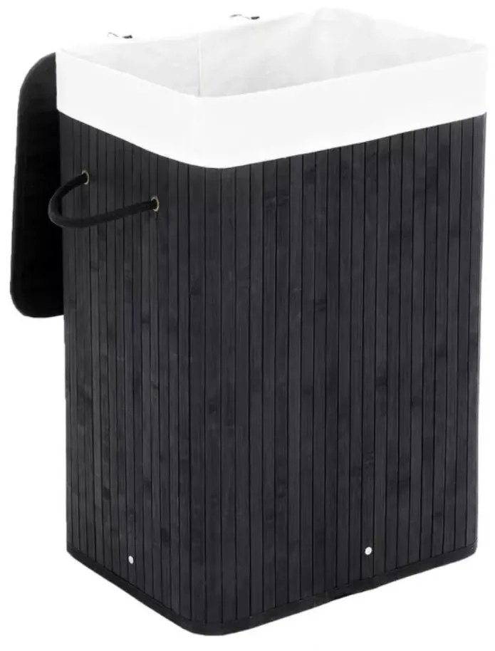 Koš na prádlo OLI 72 L černý