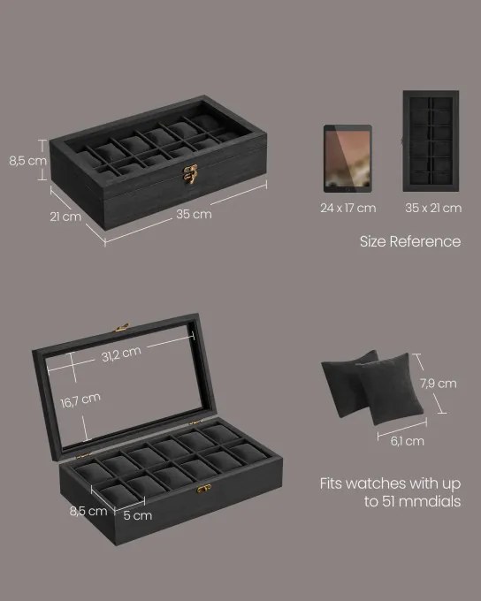 Box na hodinky JOW120B02