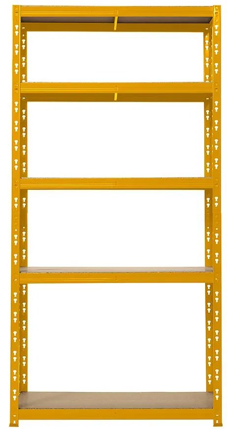 Regál žltá 175 kg RNDU 30-5 180x90x30
