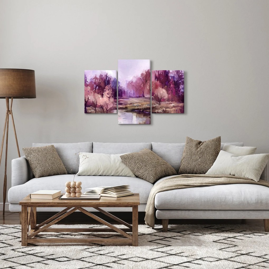 Obraz - Jesenná krajinomaľba (90x60 cm)