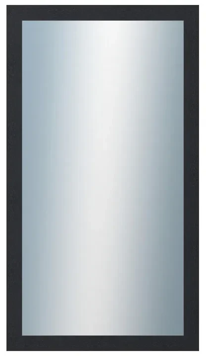 DANTIK - Zrkadlo v rámu, rozmer s rámom 50x90 cm z lišty 4020 čierna (2769)