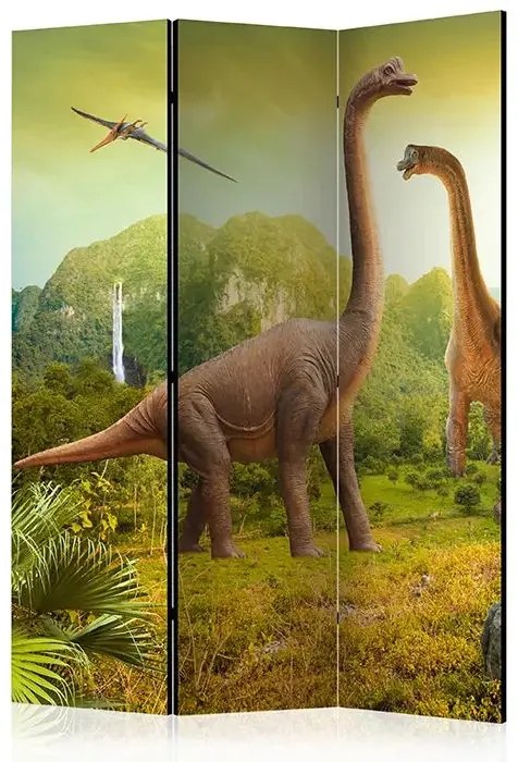 Paraván - Dinosaurs [Room Dividers] Veľkosť: 135x172, Verzia: Jednostranný