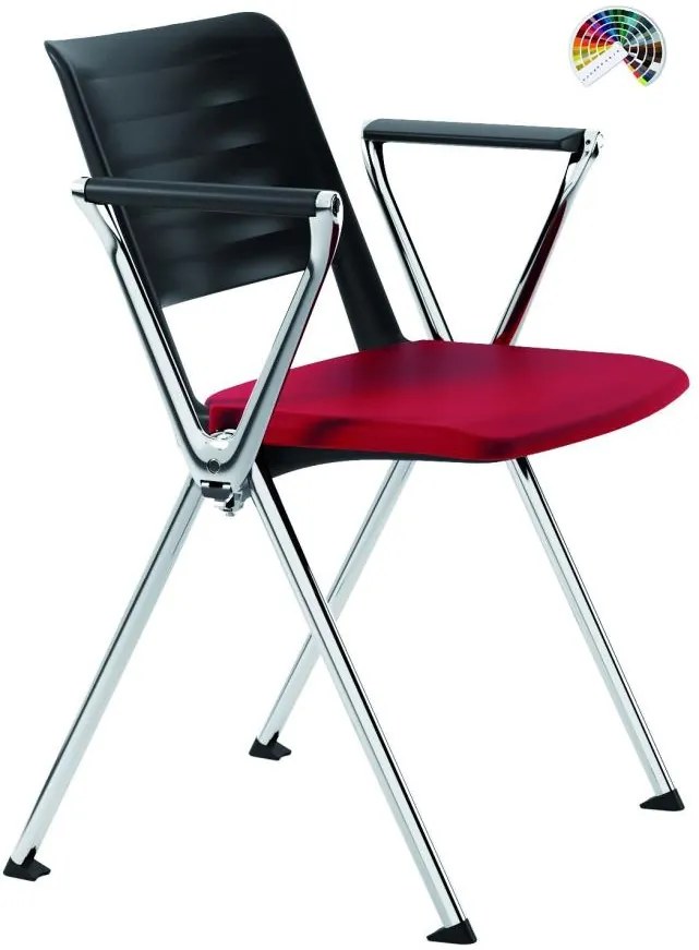 ANTARES Konferenčná stolička 2200 RAVE T čalúnenie MEDITAP koženka