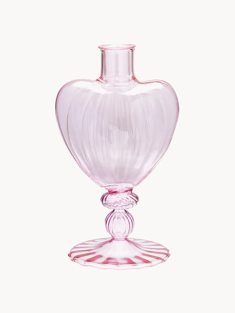 Ručne fúkaný svietnik Clair Parfum