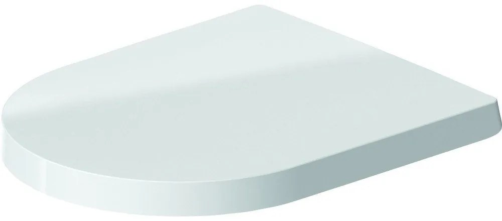 DURAVIT ME by Starck WC sedátko so sklápacou automatikou - Softclose, odnímateľné, tvrdé z Duroplastu, biela matná, 0020092600