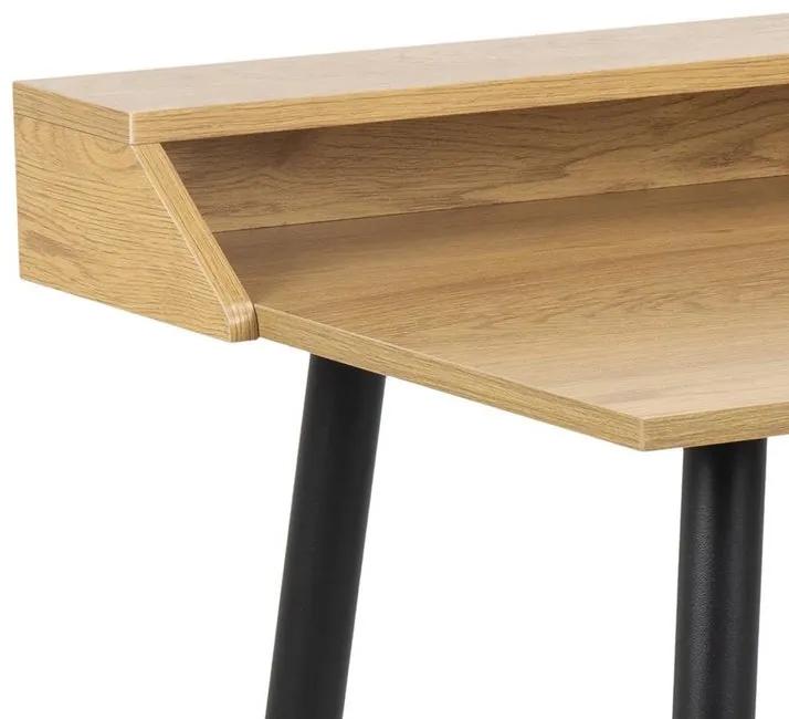 Písací stôl LEGARD 100 cm melamín - divoký dub