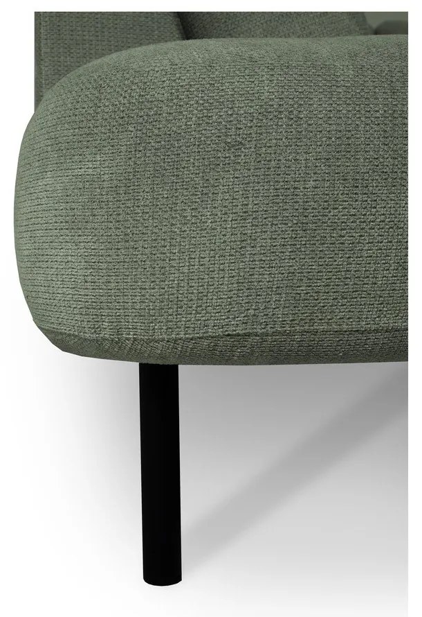 Zelená rohová pohovka (ľavý roh/do "U") Hero – Scandic