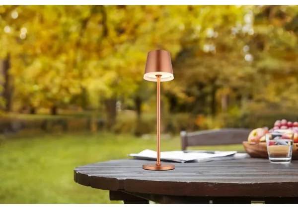 Globo 36637RM - LED Solárne svietidlo LED/0,6W/3V 3000K IP44 medená