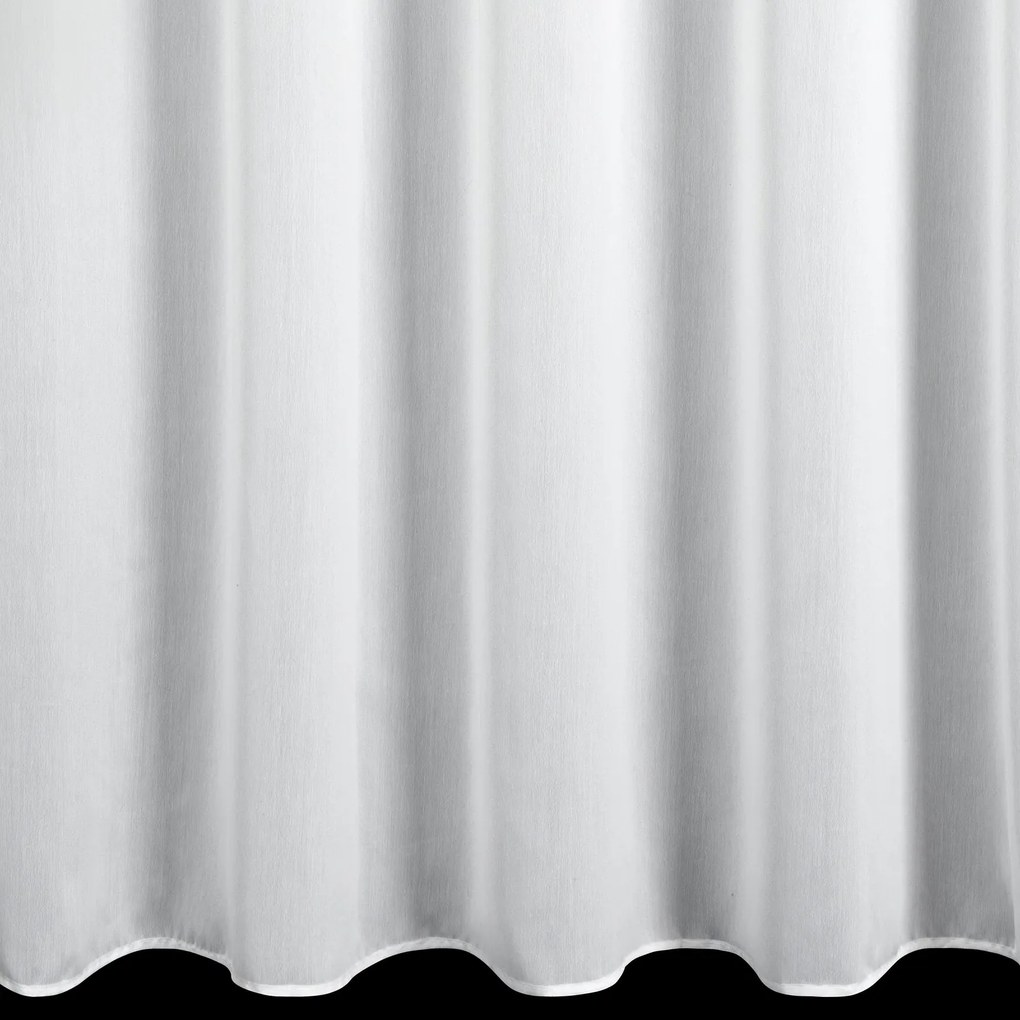 ZÁCLONA NA KRÚŽKOCH TIRSA 140X250 CM BIELA