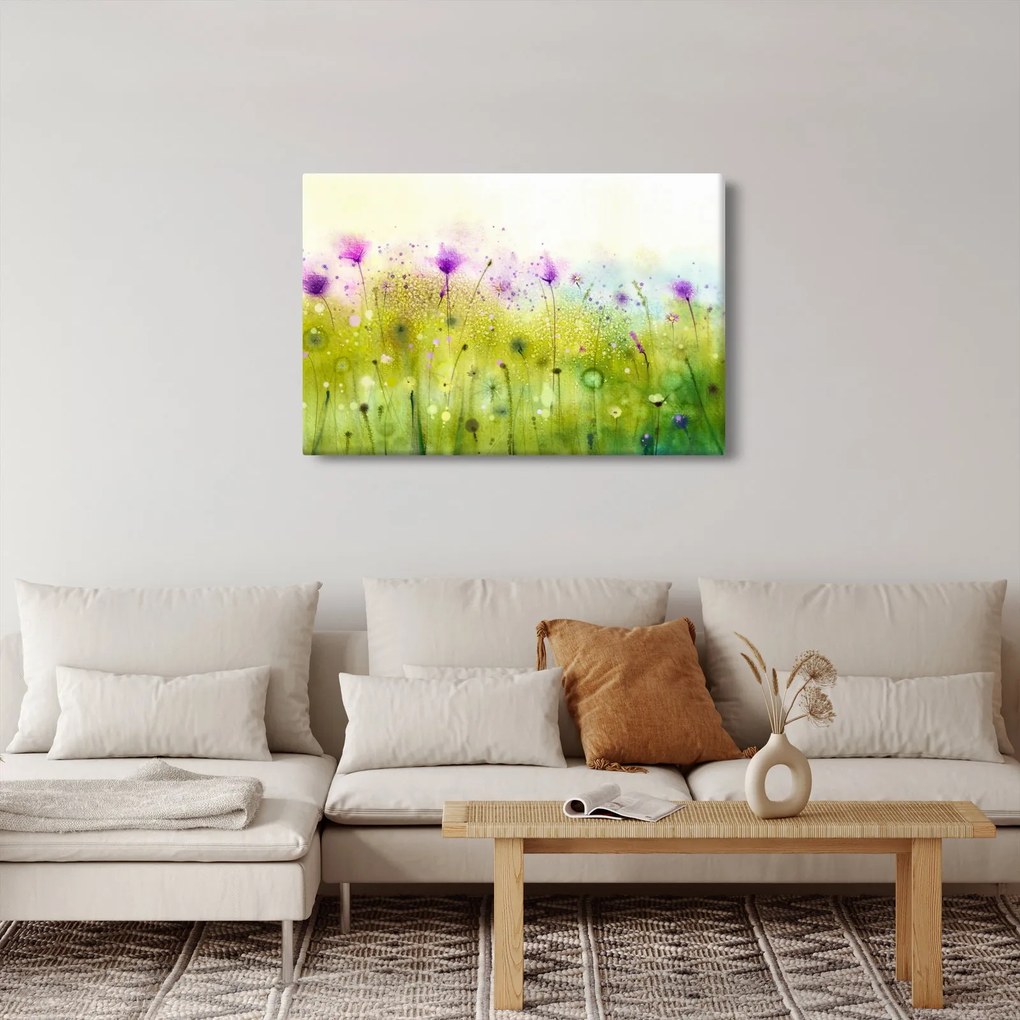 Obraz - Lúčne kvety (90x60 cm)