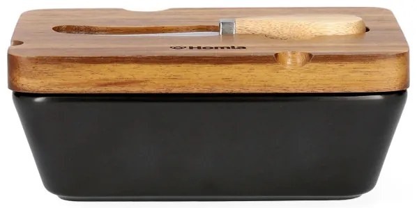 Dóza na maslo MOOKA ALL 967867 čierna