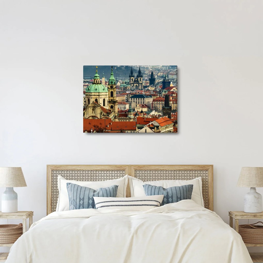 Obraz - Panorama Prahy (70x50 cm)