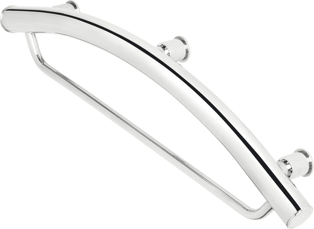 Deante Vital príslušenstvo, nástenné kovové madlo s miestom pre uterák, DEA-NIV_041H