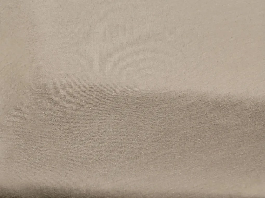 Jersey plachta do detskej postieľky svetlohnedá 70 x 140 cm