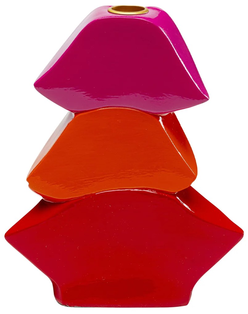 Lips svietnik červený 17 cm