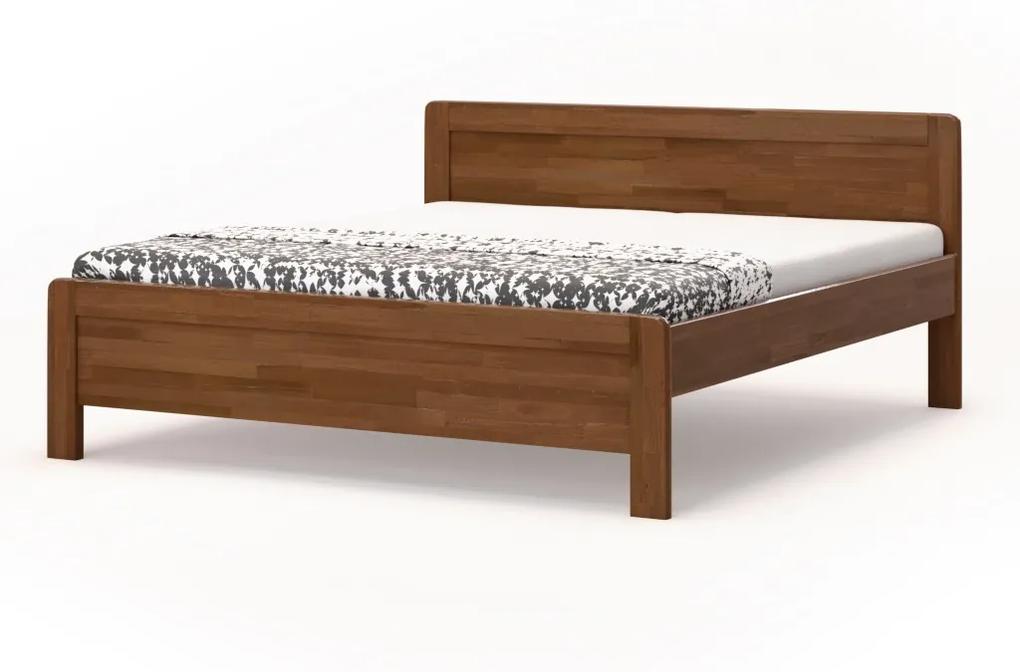 BMB KARLO FAMILY - masívna buková posteľ 120 x 200 cm, buk masív