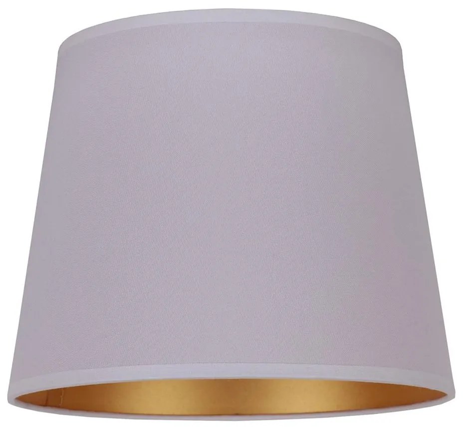 Duolla - Tienidlo k stolnej lampe CLASSIC M E27 pr. 24 cm šedá DU87305