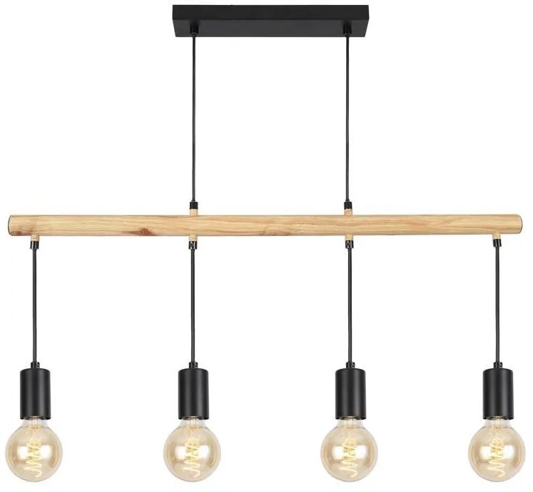 Candellux Závesný luster Izzy pre žiarovku 4x E27 34-77929
