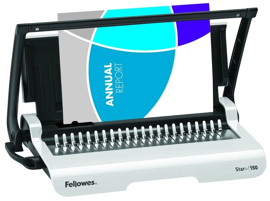 Viazač Fellowes STAR+, biela / sivá