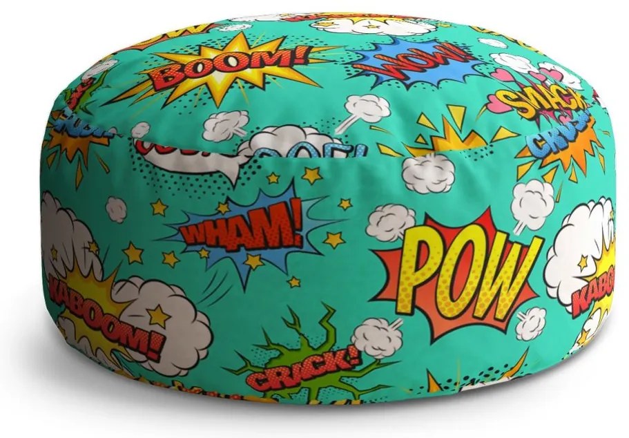 Taburet Circle komiks, farebná