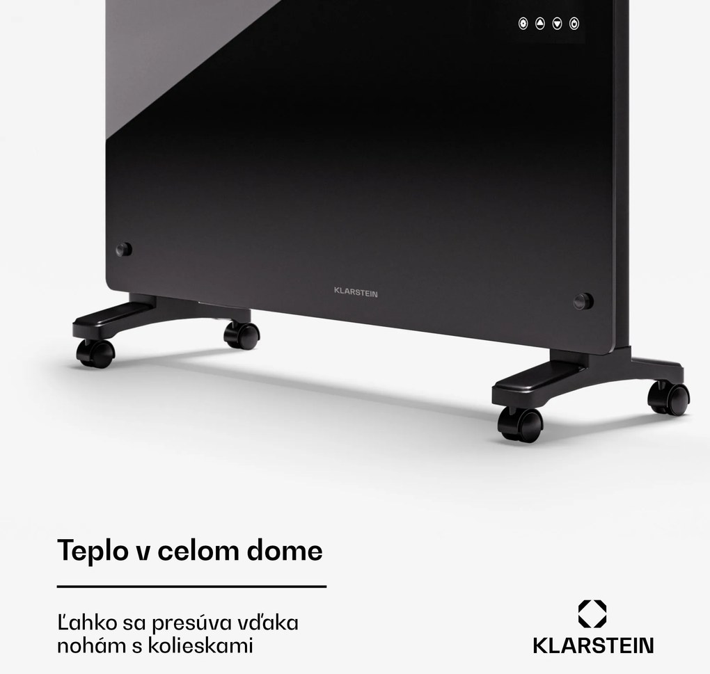 Klarstein Bornholm Smart 2500, konvektor, 2500W, WiFi, LED, IP24