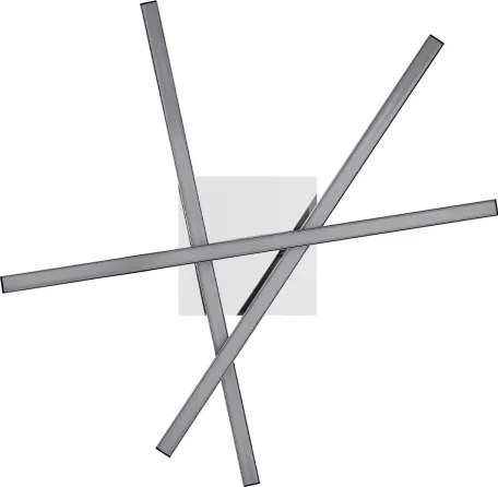 Eglo 55707 - LED stropné svietidlo 3×LED/3,5W/230V čierne