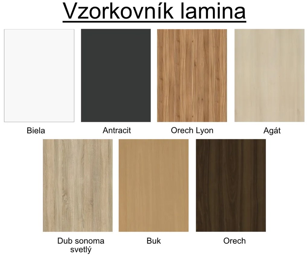 Nabytekmorava MOTOROVÁ SKLÁPACIA POSTEĽ S POHOVKOU VS 21066 - 160 farba pohovky: Modrá, Typ farebného prevedenia: Dub sonoma svetlý / dvere dub sonoma svetlý