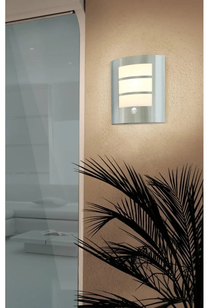 Nástenné vonkajšie svietidlo (výška 26 cm) CITY – EGLO