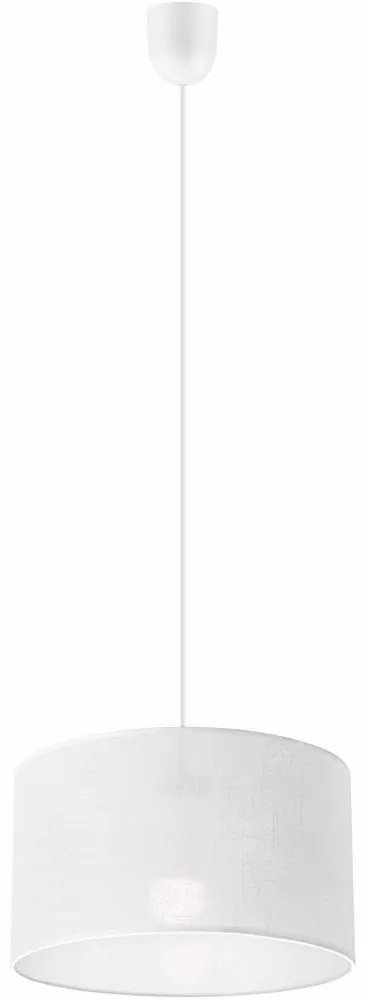 Luster na lanku SIRJA 1xE27/60W/230V biela