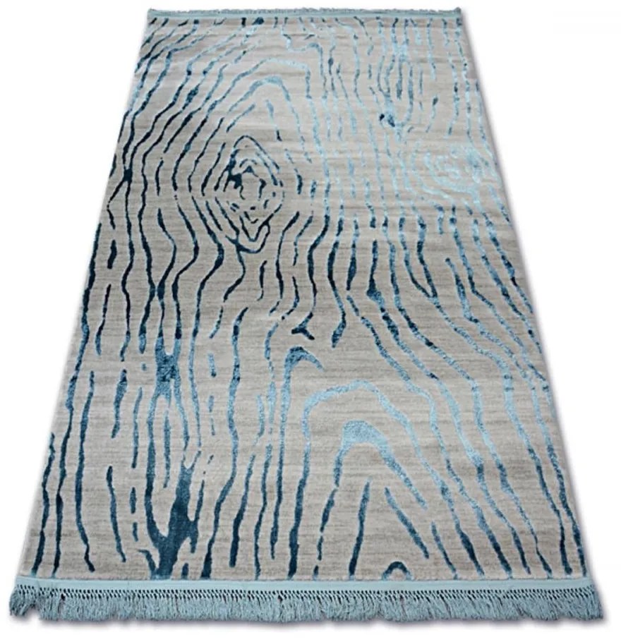 Luxusný kusový koberec akryl Elite modrý 80x300cm