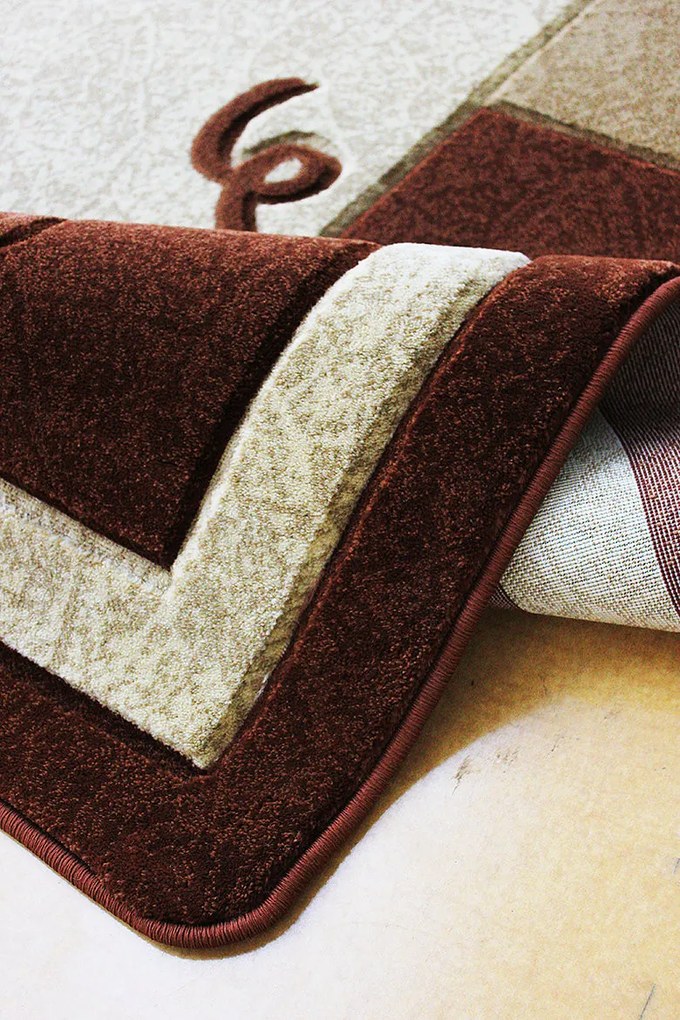 Kusový koberec Adora 5241 V (Vizon), 140x190, hnedá, chodba / predsieň, Berfin Dywany